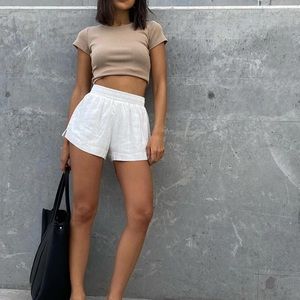 Princess Polly linen shorts
